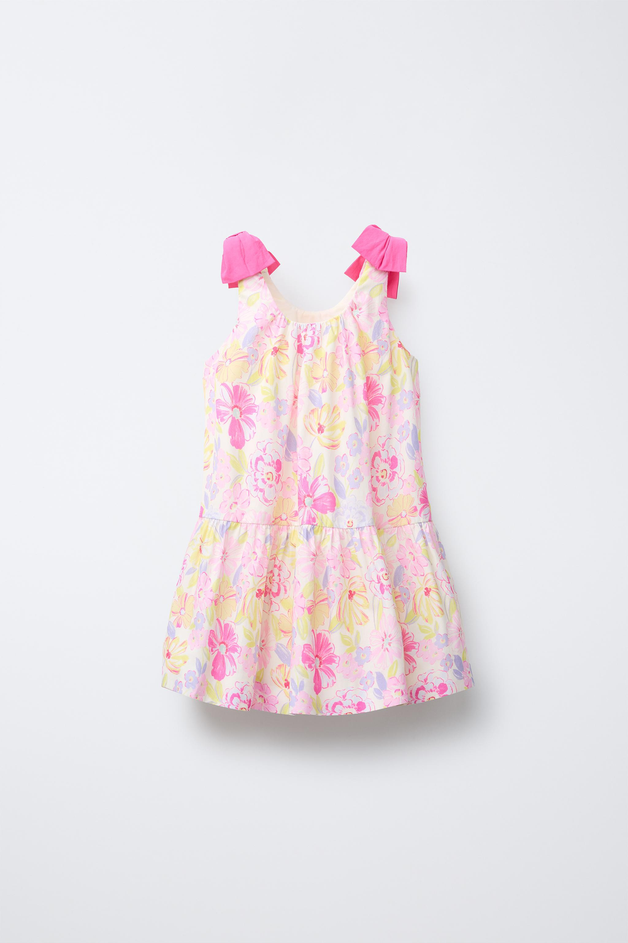 TIED FLORAL DRESS | Zara US