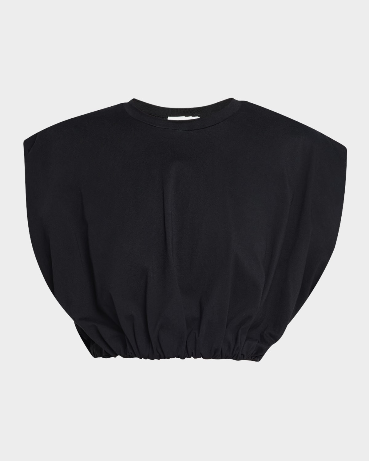 Billie Cropped Blouson Tee | Neiman Marcus