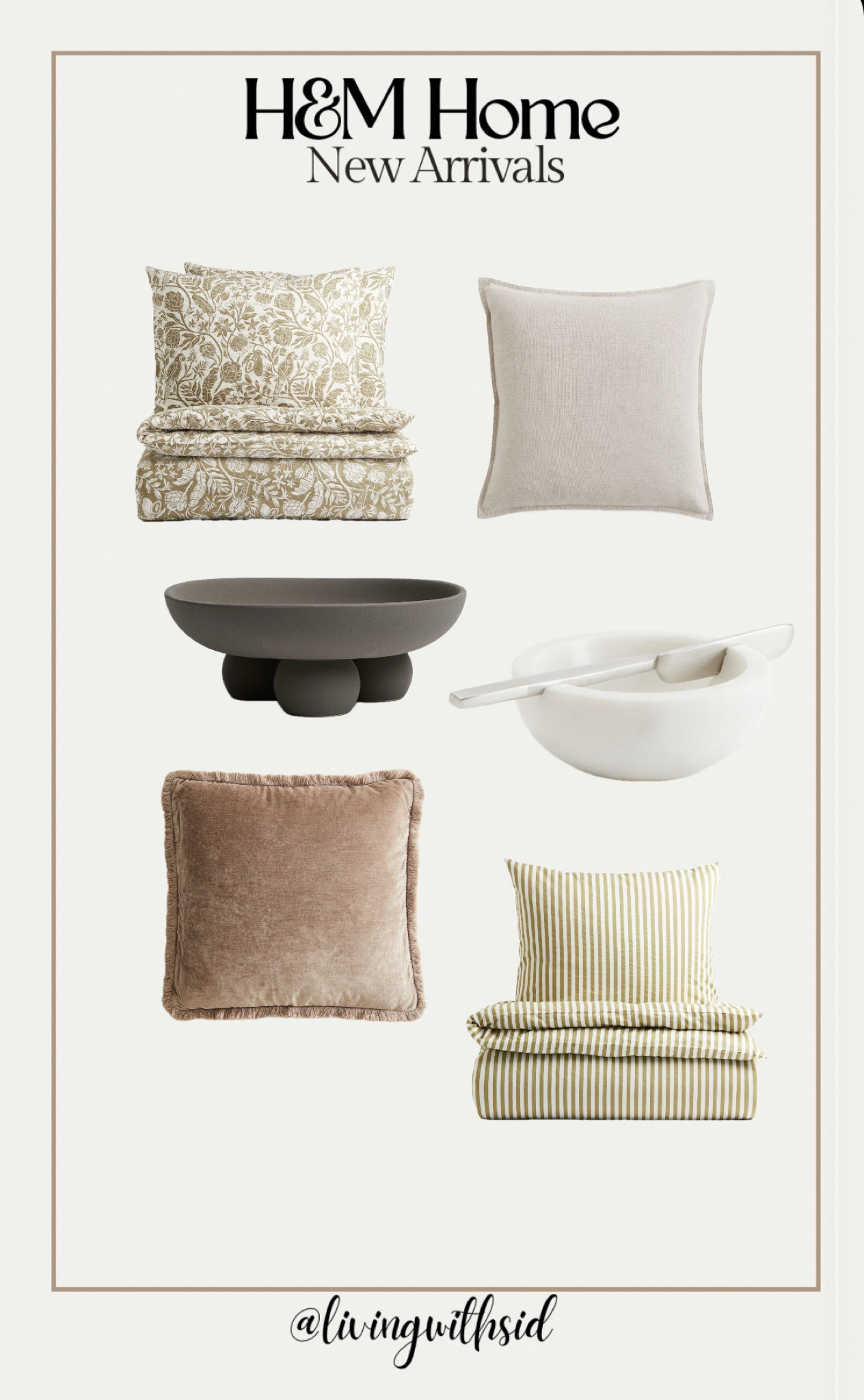 Loving these new arrivals at H&M! 
Perfect neutral palette! 

Home Decor | H&M | Neutral Decor | Organic Decor | Canadian Blogger H&M home 

#LTKhome #LTKcanada #LTKsale