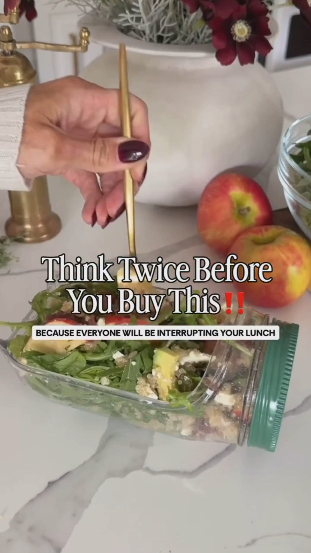 If you haven’t already, you need to check this out! The best way to prep and travel with a salad, especially if you are on the go or go into the office! It holds your dressing at the top and when you're ready pour and shake, and then remove the side panel for a bowl!

#LTKHome