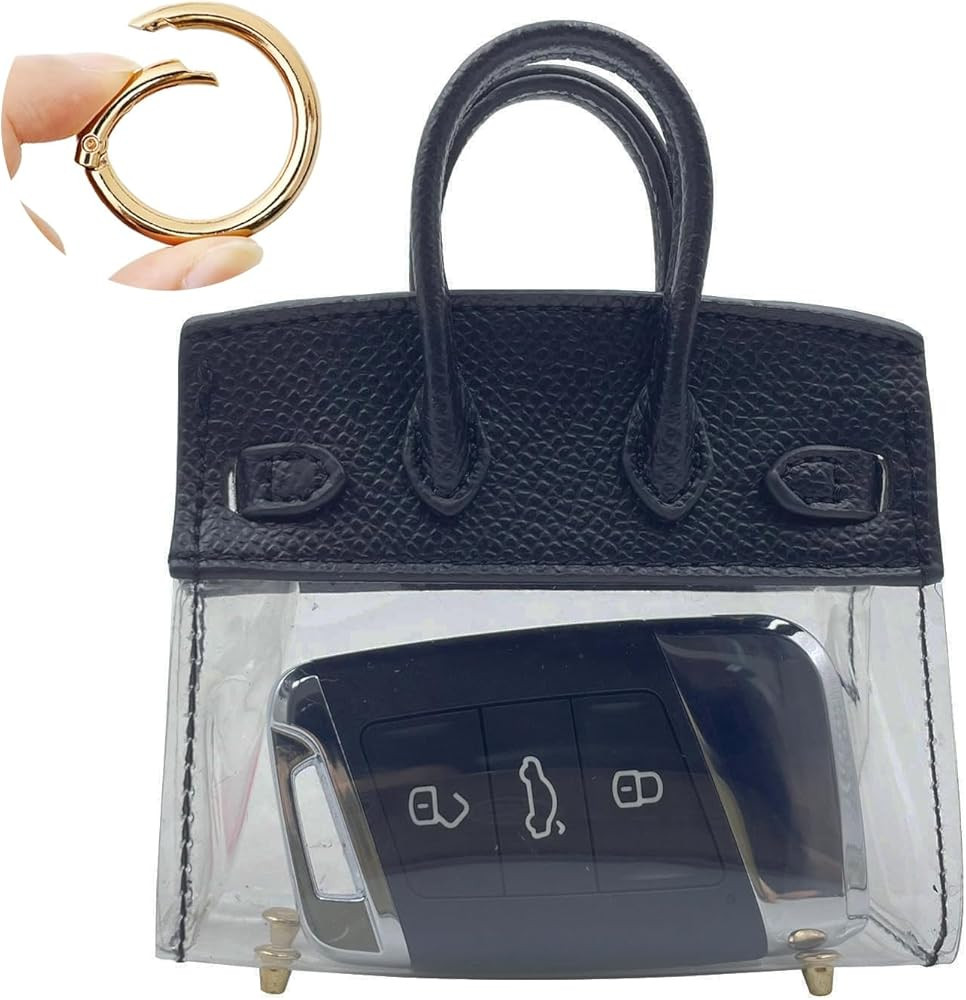 Cute Bag Charms for Women Preppy Mini Creative Backpack Handbag Designer Car Keychain Car Accesso... | Amazon (US)