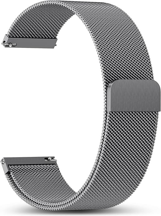 GEAK 18mm 20mm 22mm Metal Watch Band Compatible with Garmin Vivoactive 5 Watch Bands, Vivoactive ... | Amazon (US)