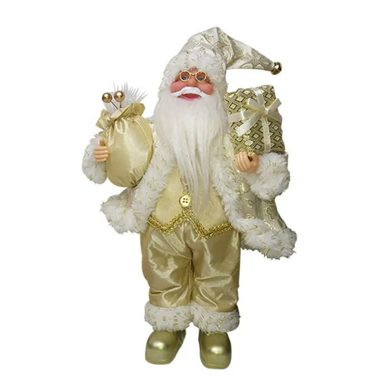 17"Naughty Nice Santa Claus Plastic Figurine Fit for Large Christmas Event Decor | Walmart (US)