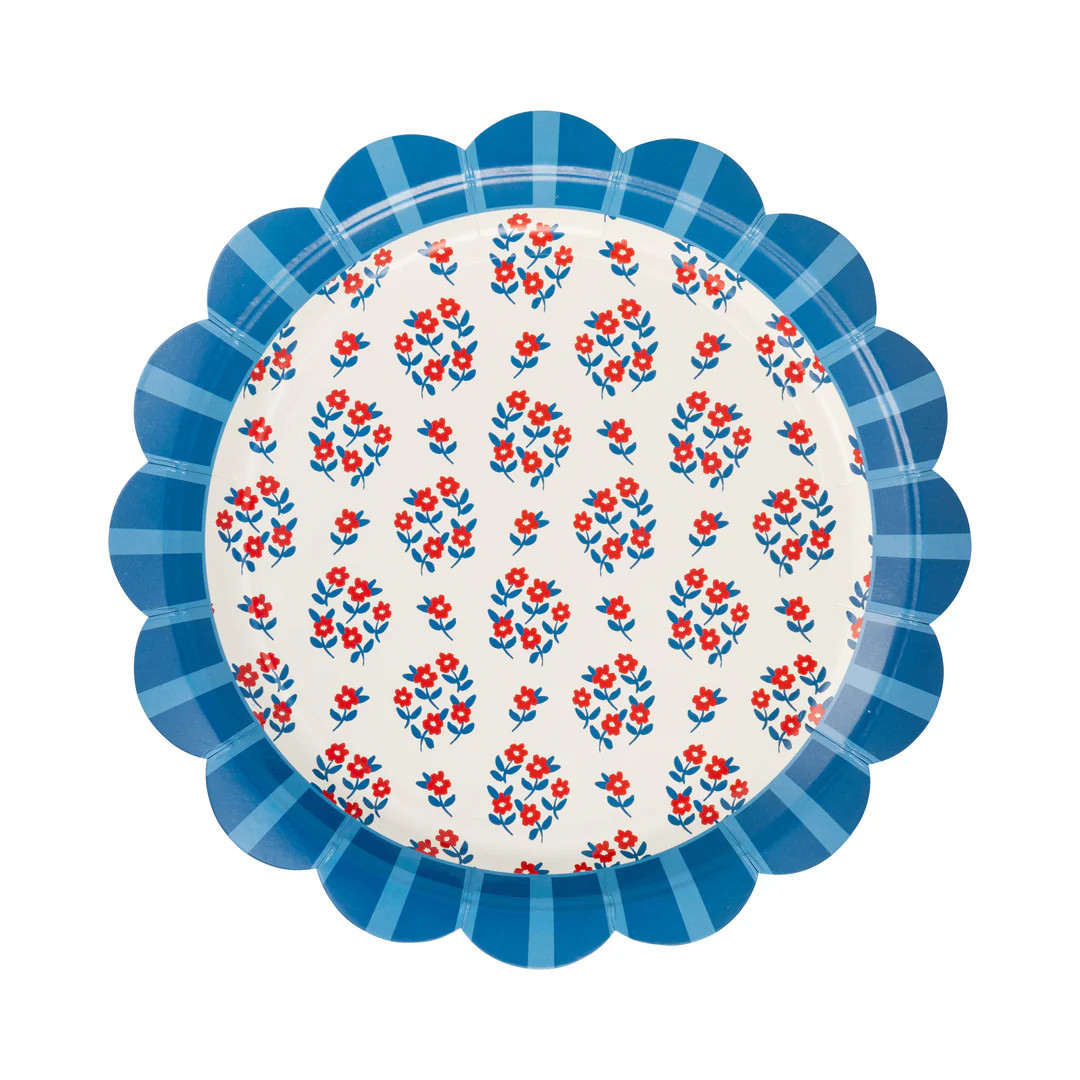 Floral Paper Plate Set - 9" | My Mind's Eye