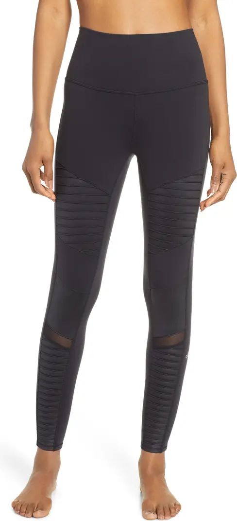 High Waist Moto 7/8 Leggings | Nordstrom