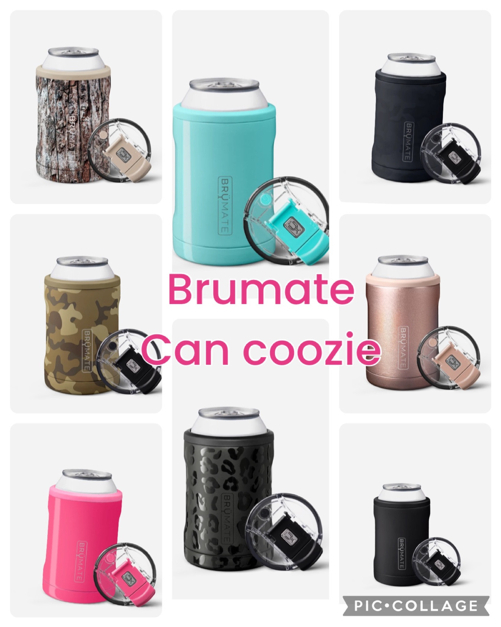  BrüMate Hopsulator DUO 2-in-1 Can Cooler Insulated for 12oz  Cans + 100% Leak Proof Tumbler with Lid