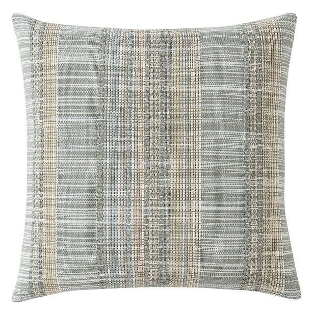 Mainstays, Space Thin Decorative Pillow, Square, 18" x 18", Grey, 1 Piece - Walmart.com | Walmart (US)