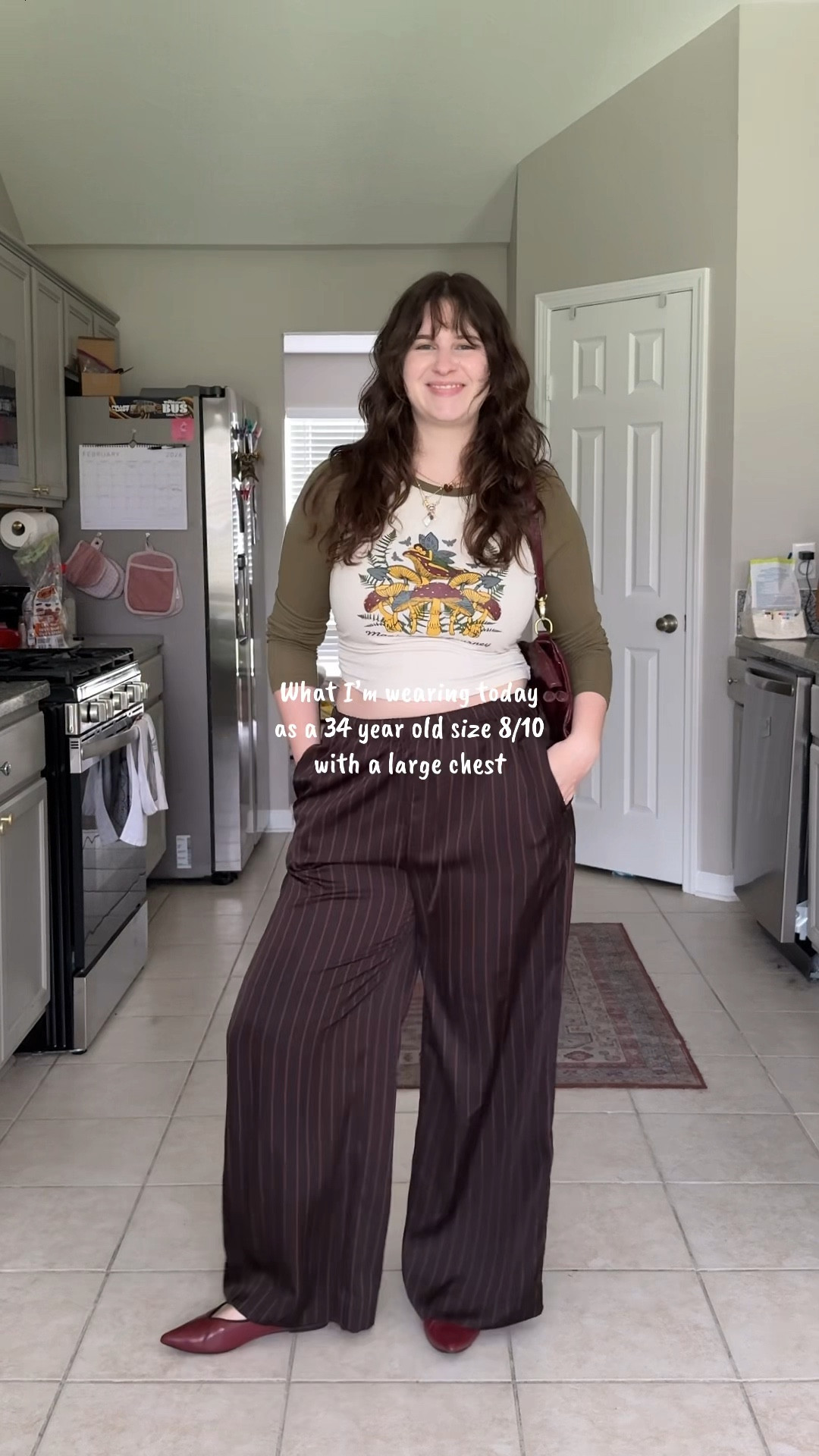 Styling stripped silky pants today! 

#LTKmidsize #LTKfindsunder50