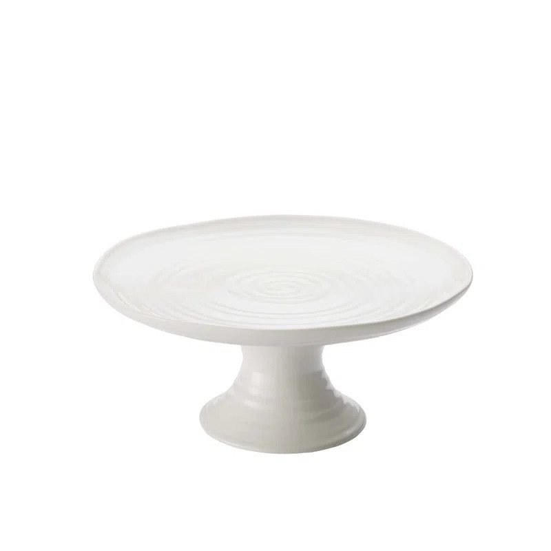 Portmeirion Sophie Conran-White Mini Cake Stand 6.5" & Reviews | Wayfair | Wayfair North America