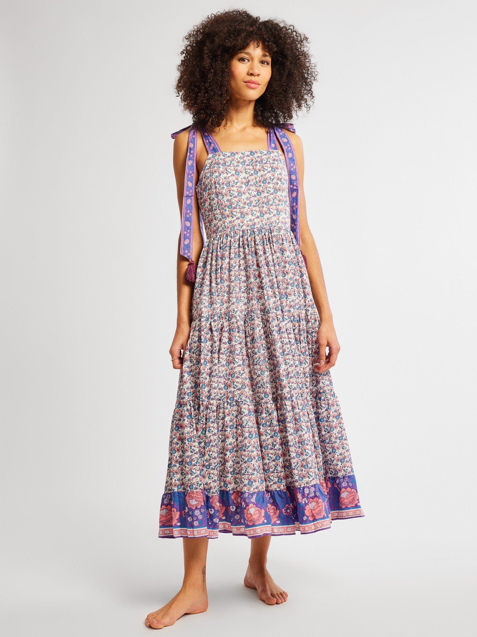 Daphne Dress in Bluebell | Mille