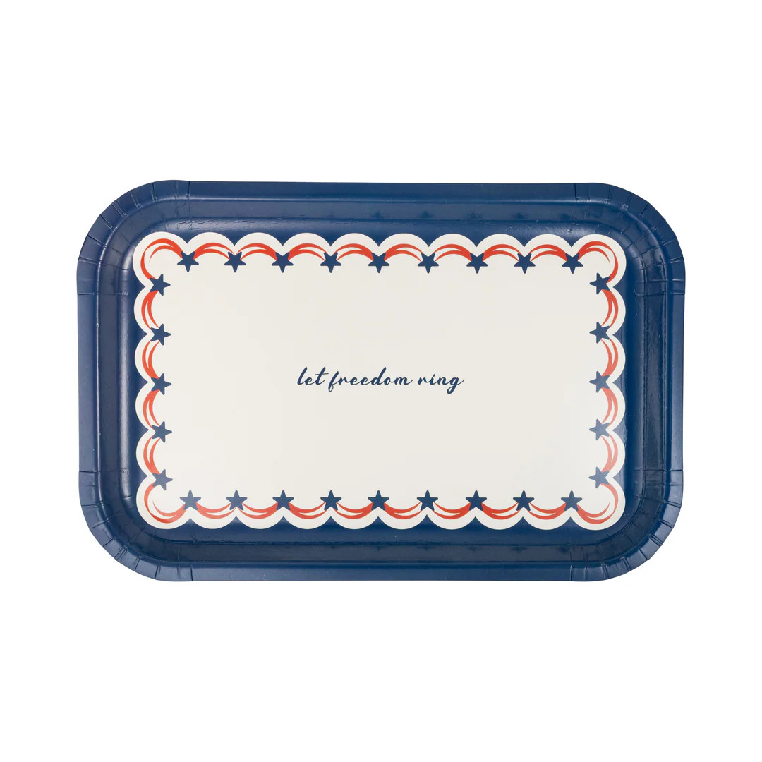 Let Freedom Ring Paper Plate (8 ct) | My Mind's Eye