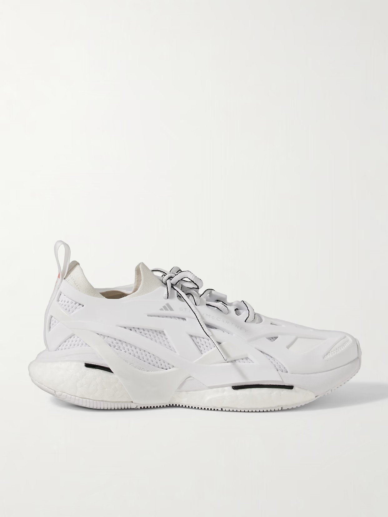 adidas by Stella McCartney - Solarglide Primeknit And Rubber Sneakers - White | NET-A-PORTER (US)