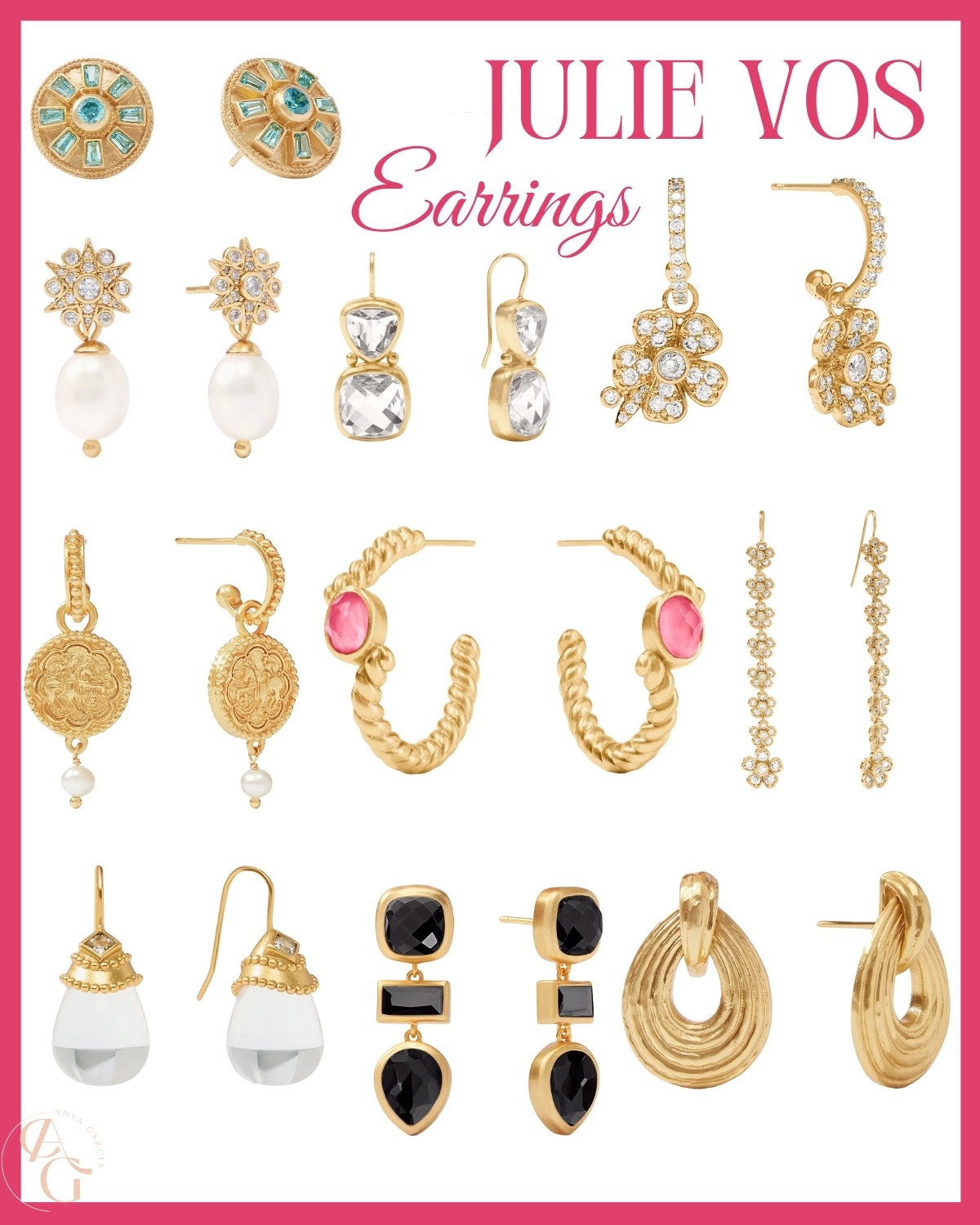 Julie Vos ~ Earrings 

#LTKWorkwear #LTKBeauty #LTKParties