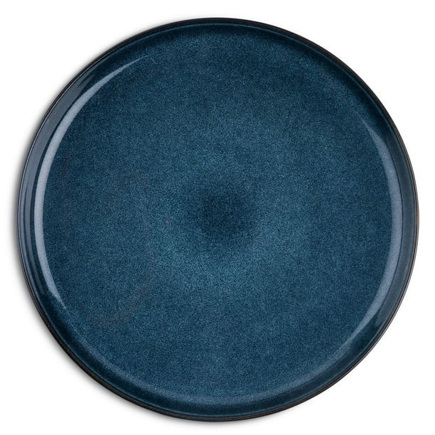Thyme & Table 12-Piece Stoneware Dinnerware Set, Atlantic Blue, Dinnerware | Walmart (CA)