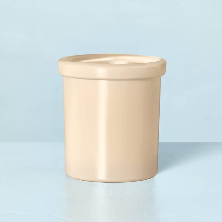 Colored Glass Pampas Jar Candle Tan 6oz - Hearth & Hand™ with Magnolia | Target