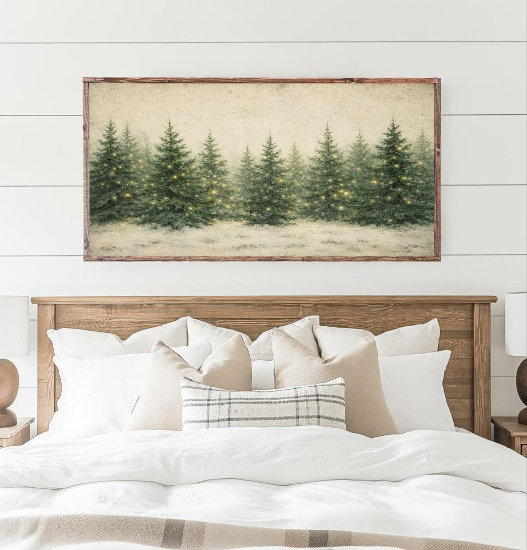 When the Forest Glows Landscape Canvas Printed Sign - Etsy | Etsy (US)