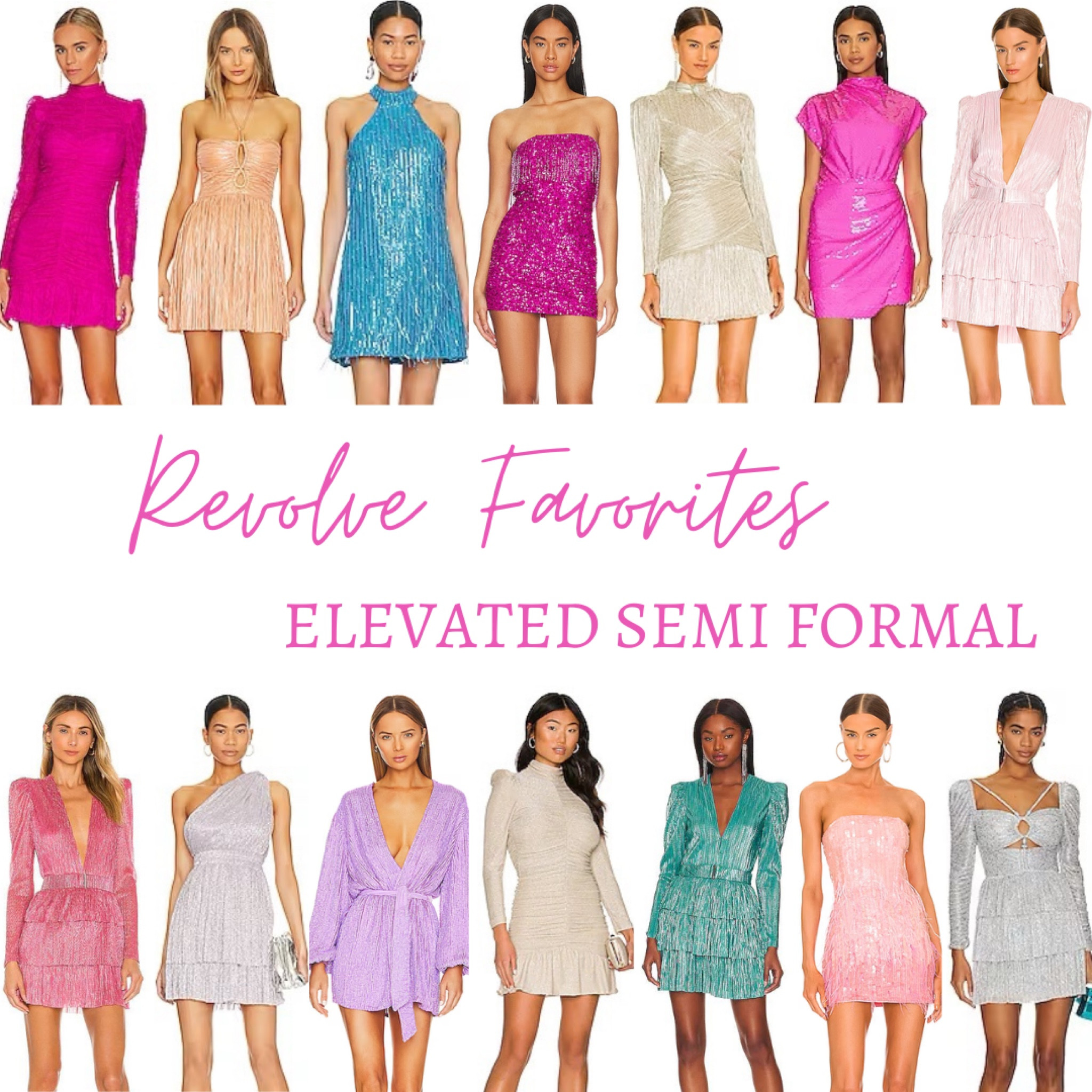 Revolve short formal on sale dresses