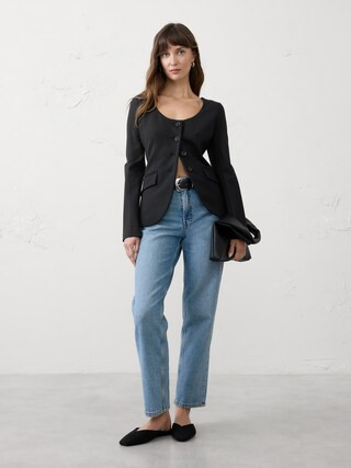 Ponte Top | Banana Republic Factory