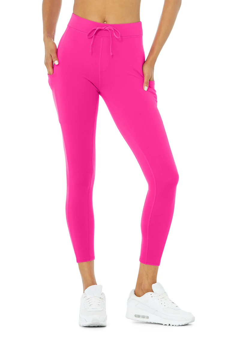 7/8 High-Waist Checkpoint Legging | Alo Yoga (US)