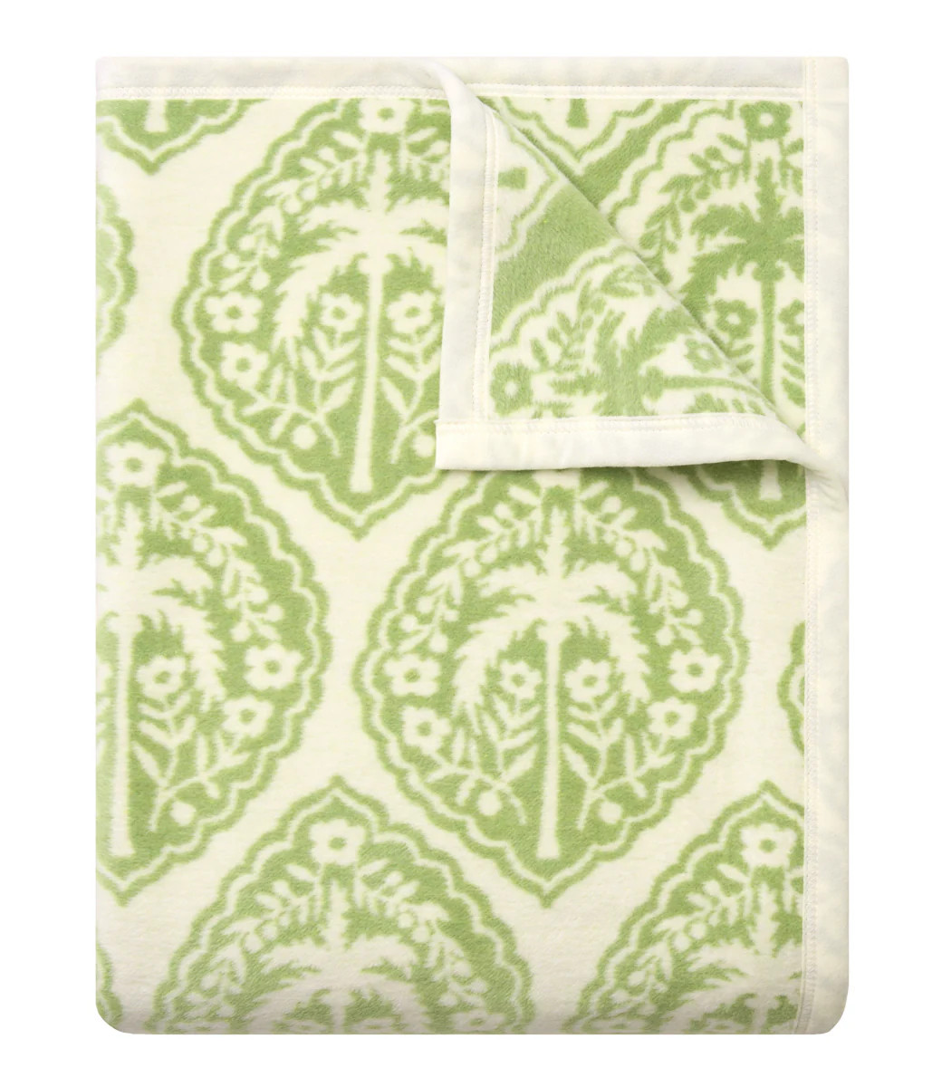 Carolina Palms Throw Blanket | ChappyWrap | ChappyWrap