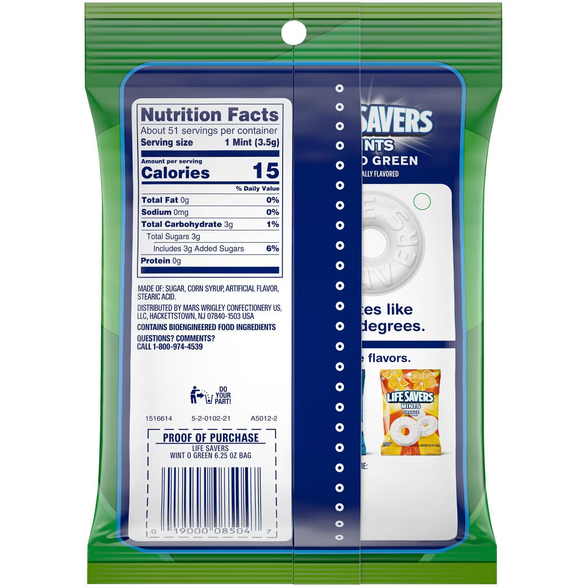 Life Savers Wint-O-Mint Hard Candies Breath Mints - 6.25oz | Target