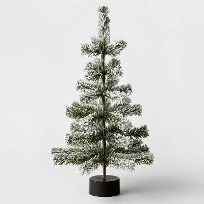 24&#34; Unlit Flocked Indexed Mini Artificial Christmas Tree - Wondershop&#8482; | Target