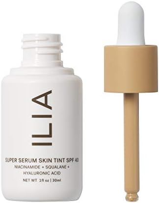 ILIA - Super Serum Skin Tint SPF 40 | Cruelty-Free, Vegan, Clean Beauty (Shela ST8) | Amazon (US)