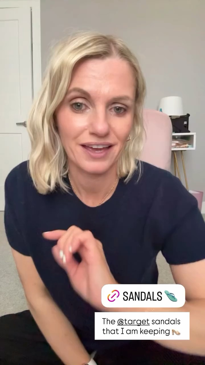 The @target sandals that I am keeping 👡