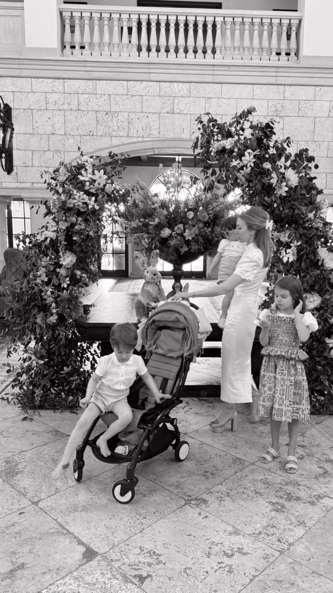 Another use for the viral $9 customizable basket…floral arrangements! Loved this set up last Easter. My favorite dress of last spring has just fully restocked in white and a few other pretty colors. I’m in a 0. Also such cute new arrivals at Pottery Barn Kids if you need a traditional basket. 