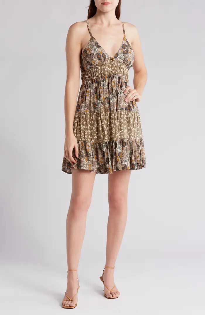 Angie Patchwork Floral Dress | Nordstromrack | Nordstrom Rack