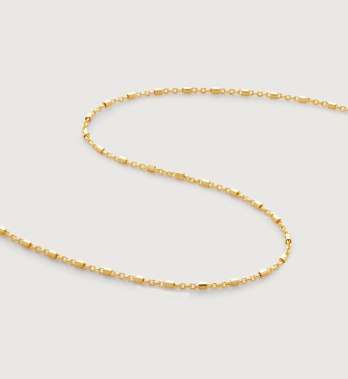 Station Chain Necklace 41-46cm/16-18' | Monica Vinader (US)