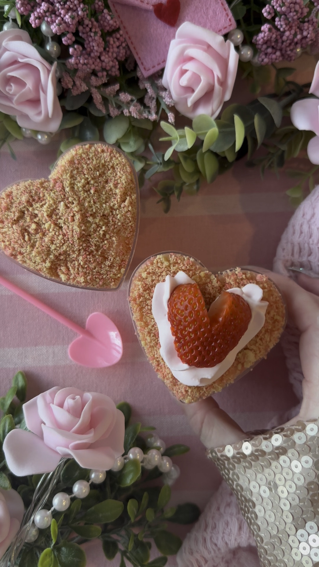 These strawberry dirt cakes in heart containers would make the perfect treat for Valentine’s Day! 

#LTKSeasonal #LTKParties