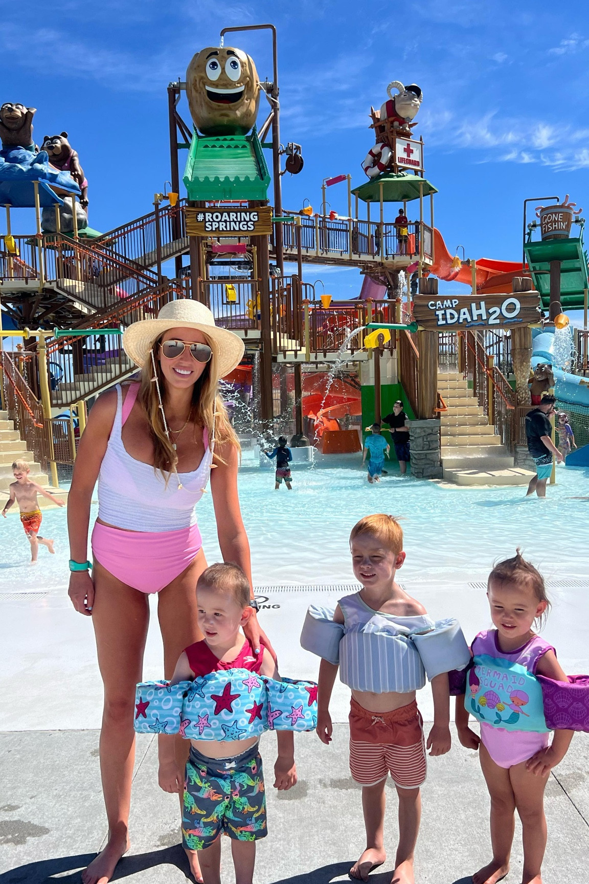 We love you so much @roaringspringswaterparkidaho we had to get season passes this year! This is where we will be until further notice. 🫶🏻❤️