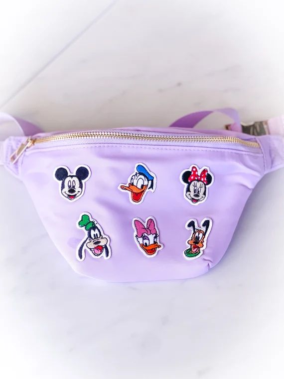 DISNEY FANNY PACK Sensational 6 Mickey Minnie Daisy Donald Goofy Pluto nylon bag Stoney Clover Du... | Etsy (US)