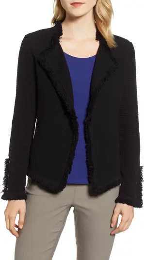 NIC+ZOE Fringe Mix Jacket | Nordstrom | Nordstrom