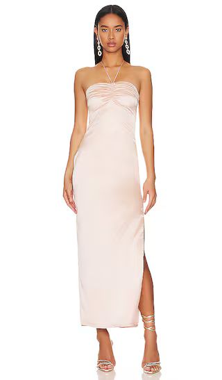 Giovana Maxi Dress in Champagne | Revolve Clothing (Global)