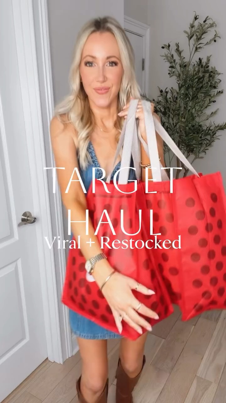 New Target haul I can’t let you miss! Viral Target finds restocked just in time for this weather to warm up! What I bought on my recent Target runs + kept! 😮‍💨These new arrivals from Target are just too good to gatekeep! 🤭 Brand new round up you won’t regret ordering! Only the good stuff that’s worth it! Too hard for me to choose my fave! What’s yours?👇🏻 

#targetfinds #newarrivals #summeroutfit #targetpartner #target Target haul, Target spring, Target new arrivals, Target new release, Target spring fashion, Target summer outfits, country concert outfit, concert outfit, Target women’s fashion, Target style, date night outfits, Target dress, spring dresses, work outfits, business casual workwear, summer dresses, Anthro inspired, Free People inspired, vacation outfits beach, resort wear 2026, Target style finds, Target outfit, new Target drops, viral denim, denim shorts, Agolde inspired, Agolde look for less, two piece set, matching set, everyday style, easy outfit, comfy casual, Target fashion finds, Target weekly finds, everyday outfits, casual outfits, Target must haves, affordable spring outfits, spring outfit ideas, budget friendly fashion, mom style, over 30, mom approved, spring outfits 2026, summer outfits 2026 @Target

#LTKootd #LTKWorkwear #LTKTravel
