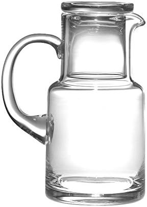 Barski - European Quality Glass - 2 Piece Water Set -Bedside Night Water Carafe / Desktop Water C... | Amazon (US)
