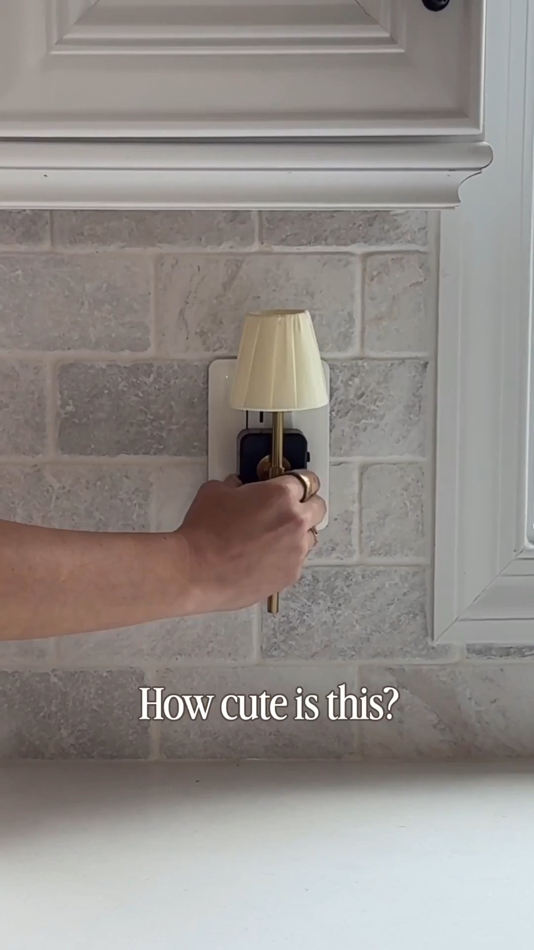 Cutest sconce night light in our kitchen!

#LTKSaleAlert #LTKHome #LTKSeasonal