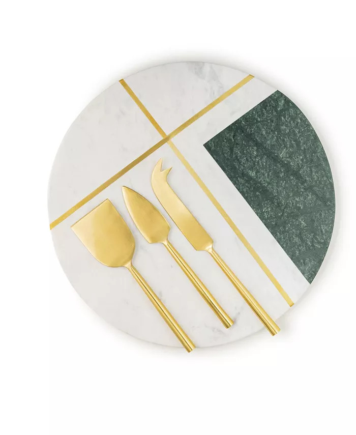 Vista Marble Cheese Board with Knives | Bloomingdale's (US)