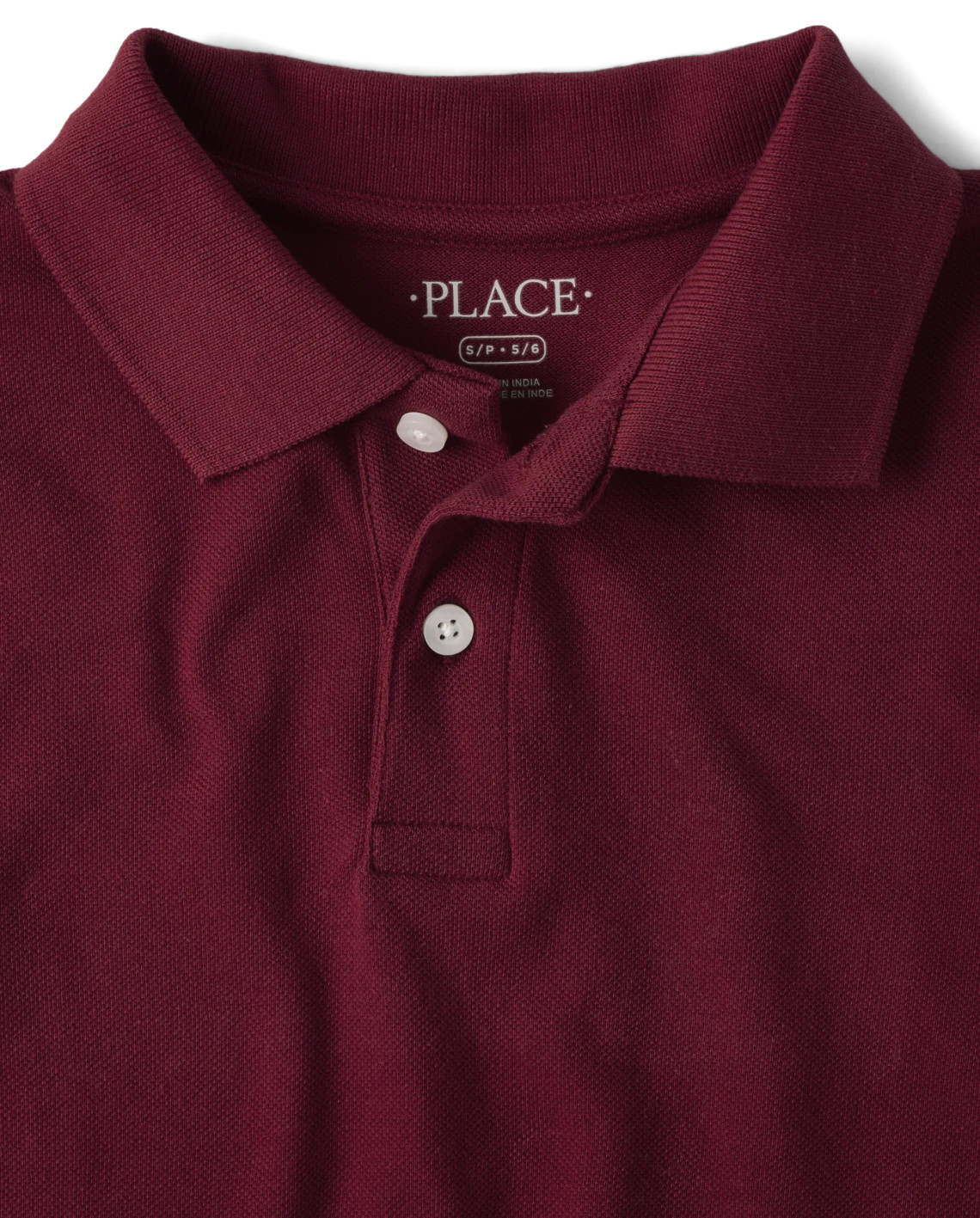 Kids Uniform Soft Pique Polo - burgundy | The Children's Place