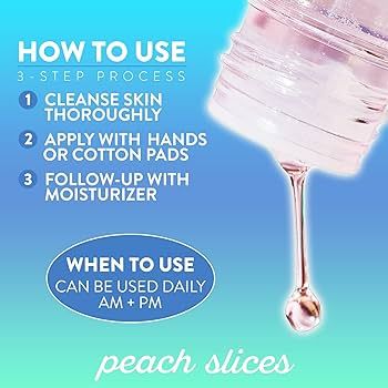 Peach Slices | Snail Rescue Blemish Busting Toner | 95% Snail Mucin | Pore Cleaner | Hydrates & B... | Amazon (US)