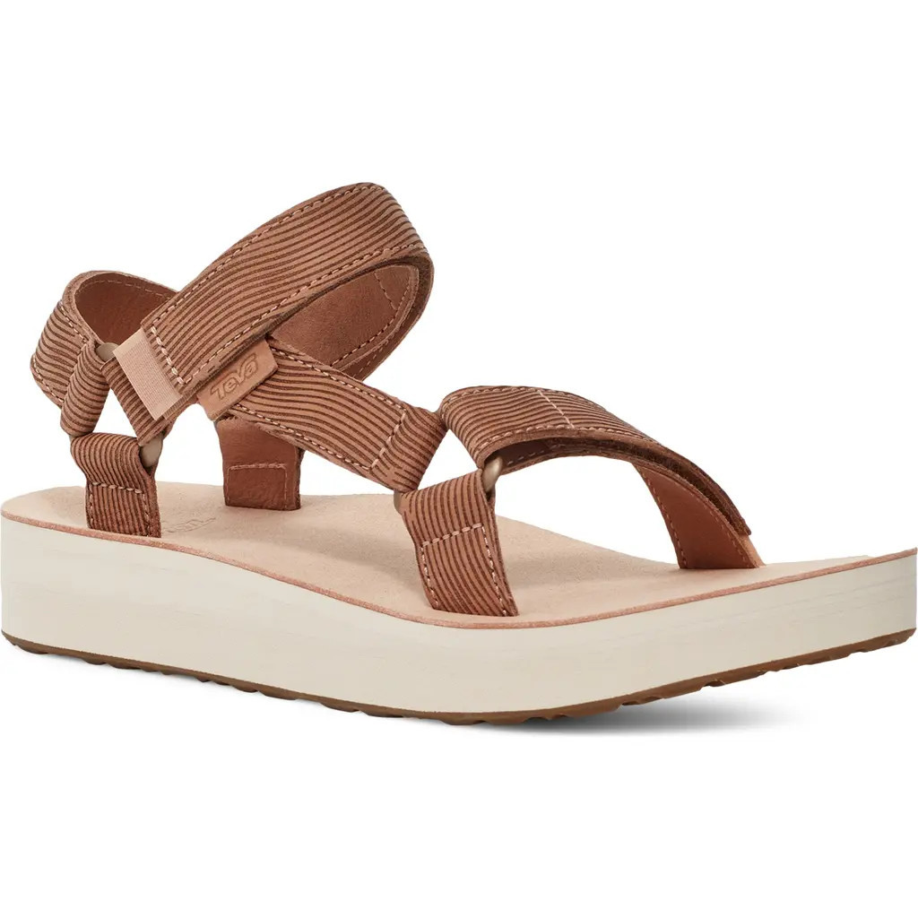 Teva Midform Universal Grooveline Sandal in Maple Sugar at Nordstrom Rack, Size 8 | Nordstrom Rack