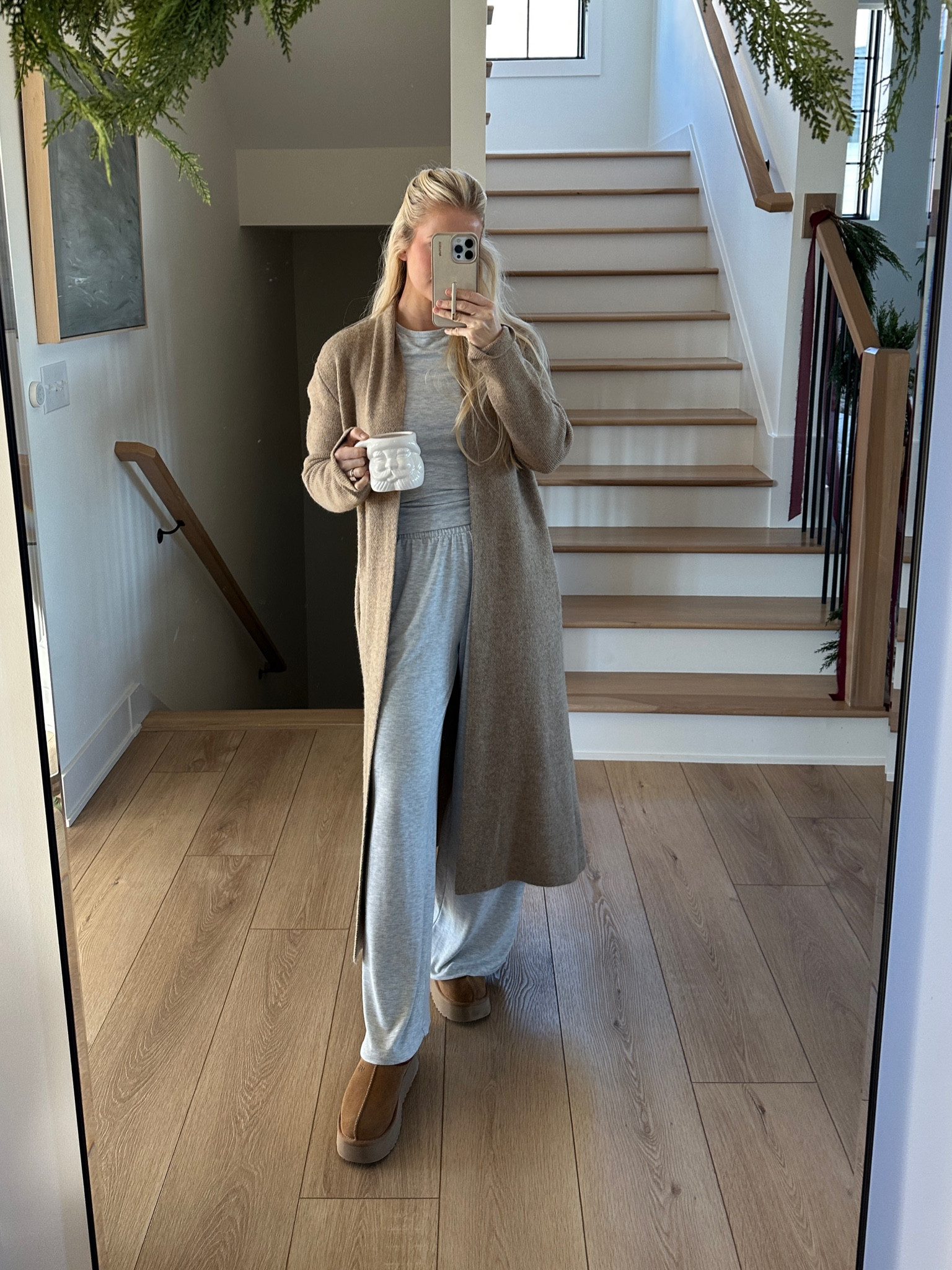 Code AFKATHLEEN 🤍 Small in lounge set. Cardigan is older but I linked similar! 