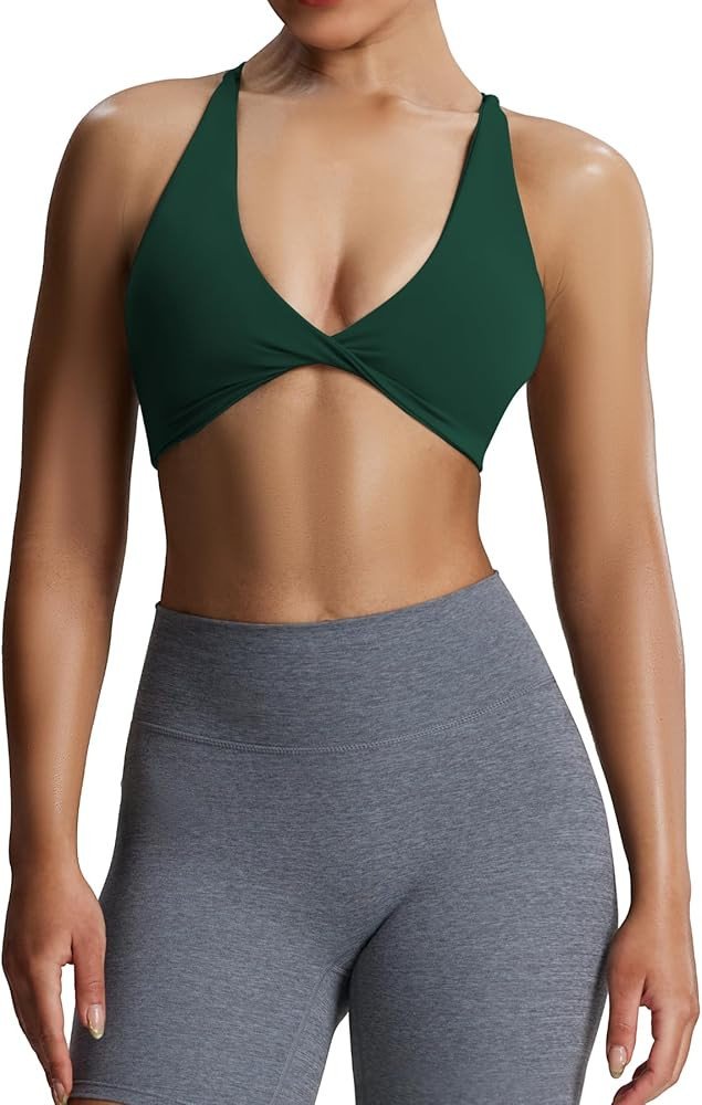Aoxjox Metamorph Sienna Twist Sports Bra | Amazon (US)