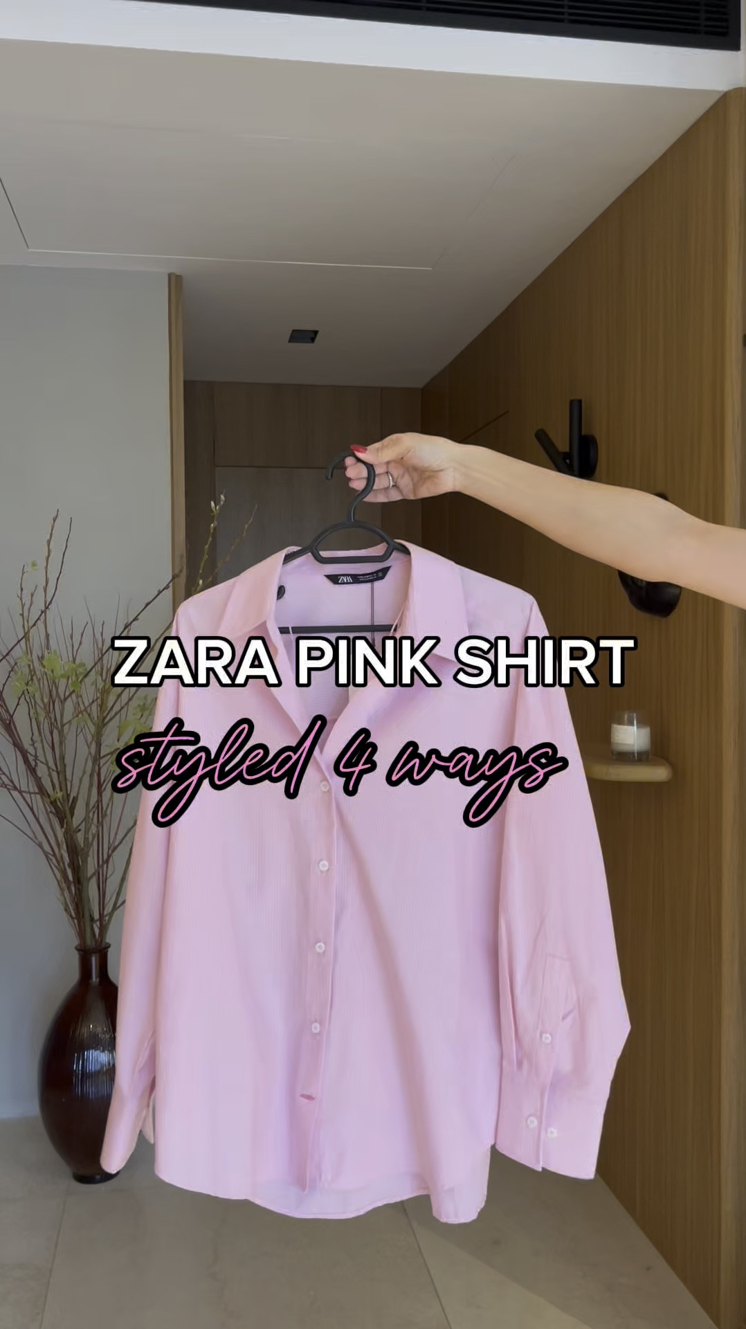 Outfits from this reel💗
#zara #zarawomen #shirt #pinkoutfit #springoutfits 

#LTKWatchNow #LTKFindsUnder50 #LTKStyleTip