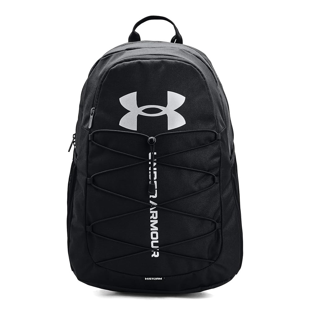 Under Armour Unisex-Adult Hustle Sport Backpack , Black (001)/Silver , One Size Fits All | Amazon (US)