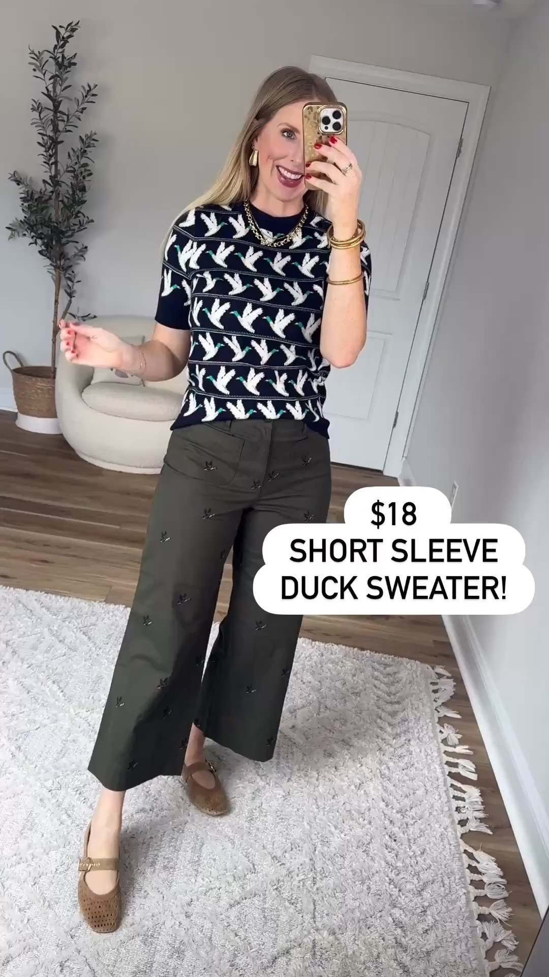 Duck sweater!