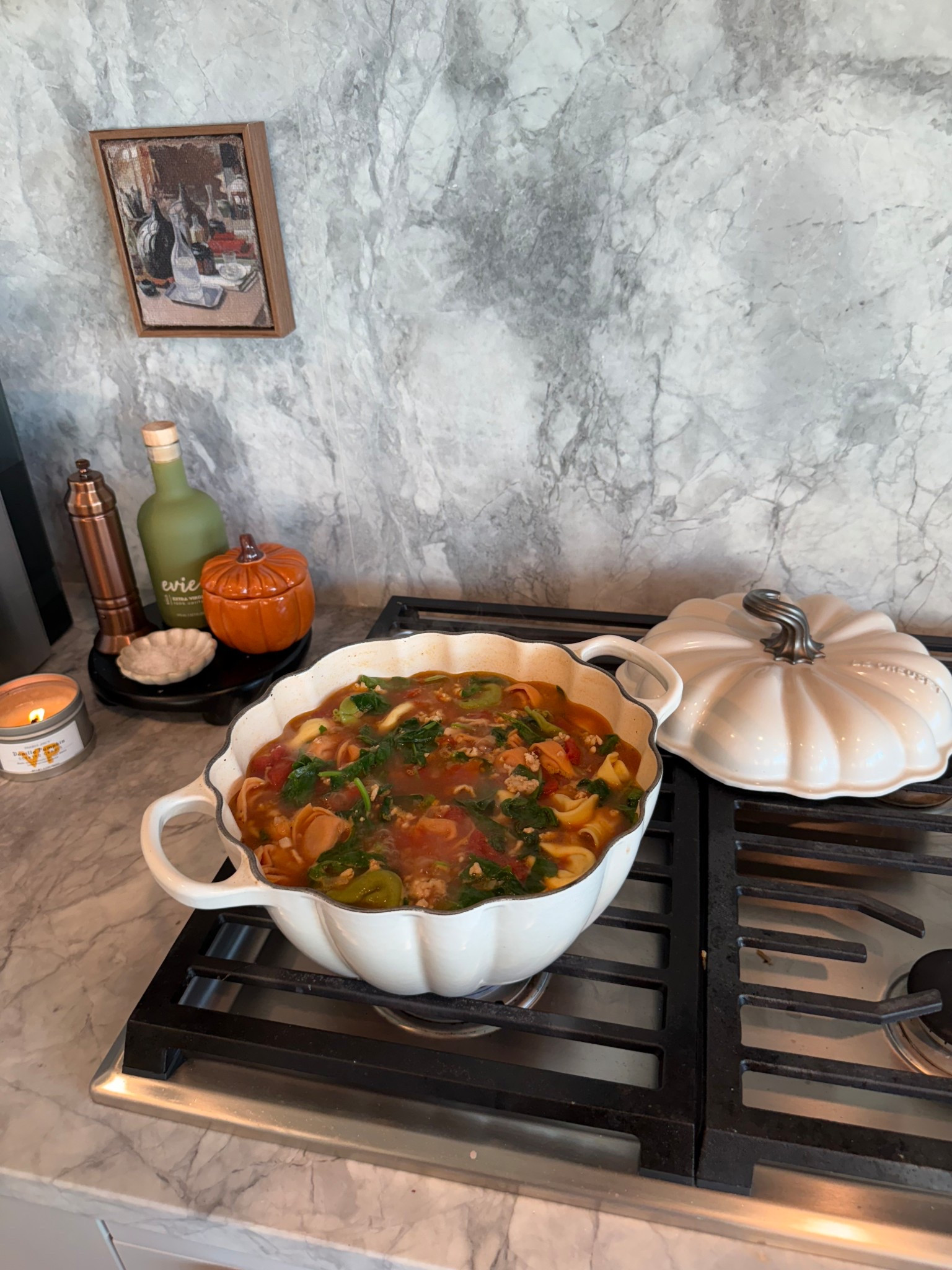 Fall = Soup Season (and pumpkin shaped everything) 🎃 #kitchen #cooking #home 

#LTKHalloween #LTKHome #LTKSeasonal