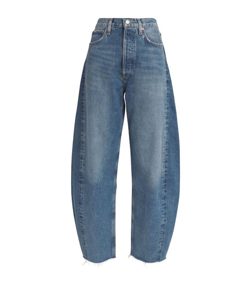 Agolde Luna Barrel-Leg Jeans | Harrods